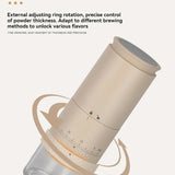Electric Coffee Grinder With 38 Adjustable Grind Settings And Large Bean Capacity For Precise Brewing - Image 7
