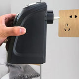Electric Fan Heater With Thermostat Portable Plug-And Wall Mountable - Image 6