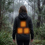 Electric Heated Zip-Up Hoodie With Built-In Heating Elements Keep You Warm Without Bulk - Image 10