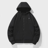 Electric Heated Zip-Up Hoodie With Built-In Heating Elements Keep You Warm Without Bulk - Image 7