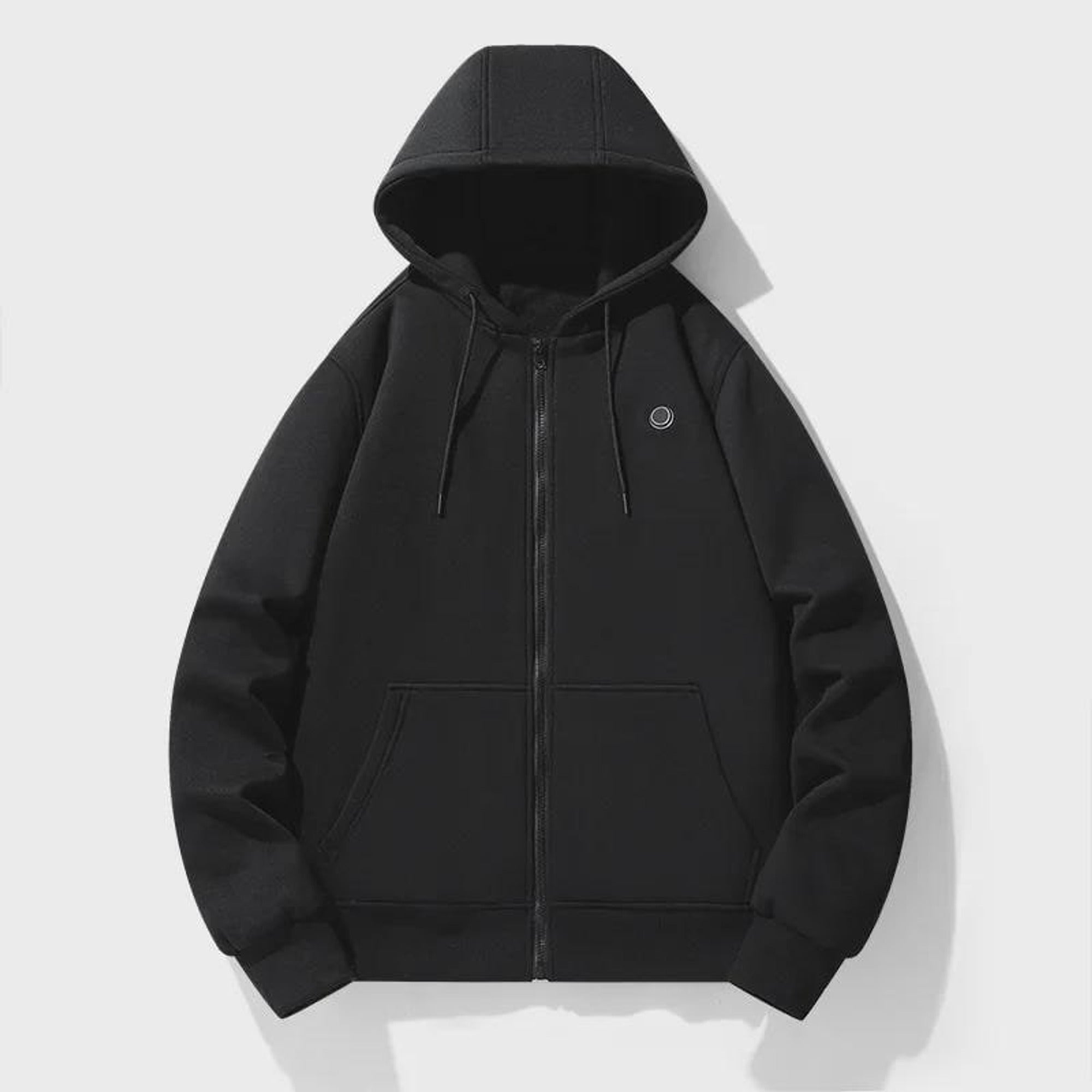Electric Heated Zip-Up Hoodie With Built-In Heating Elements Keep You Warm Without Bulk - Image 7