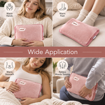 Electric Heating Pad With Soft Plush Cover - Image 9