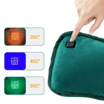 Electric Heating Pad With USB Power Plush Fabric And Three Heat Settings For Back Pain Relief - Image 4