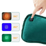 Electric Heating Pad With USB Power Plush Fabric And Three Heat Settings For Back Pain Relief - Image 4