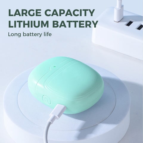 Electric Nail Clipper With Automatic Filing Rechargeable USB Trimmer And Night Light - Image 3