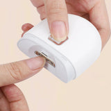 Electric Nail Clipper With Automatic Filing Rechargeable USB Trimmer And Night Light - Image 1
