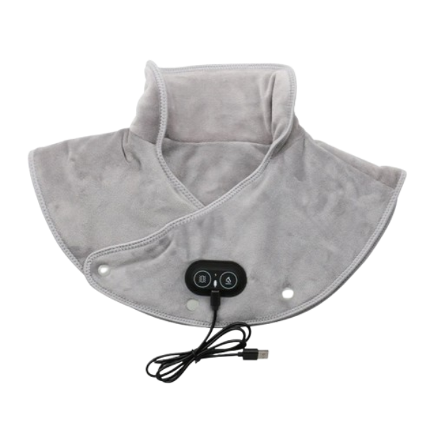 Electric Neck And Shoulder Heating Pad With Vibration Massage And USB Power - Image 1