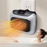 Electric Portable Mini Heater With Remote Control 800W Ceramic Wall-Mounted Heater - Image 1