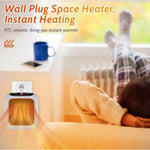 Electric Portable Mini Heater With Remote Control 800W Ceramic Wall-Mounted Heater - Image 5