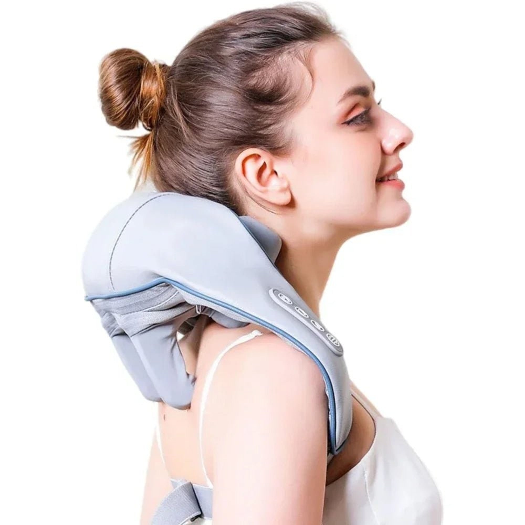 Electric Shiatsu Neck And Trapezius Massager With Heat And Deep Kneading - Image 5