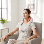 Electric Shiatsu Neck And Trapezius Massager With Heat And Deep Kneading - Image 1