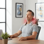 Electric Shiatsu Neck And Trapezius Massager With Heat And Deep Kneading - Image 2