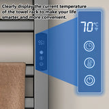 Electric Towel Rack With Digital Display And Temperature Time Control - Image 2
