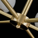 Erich Alabaster Elegance Globe Chandeliers - Image 13