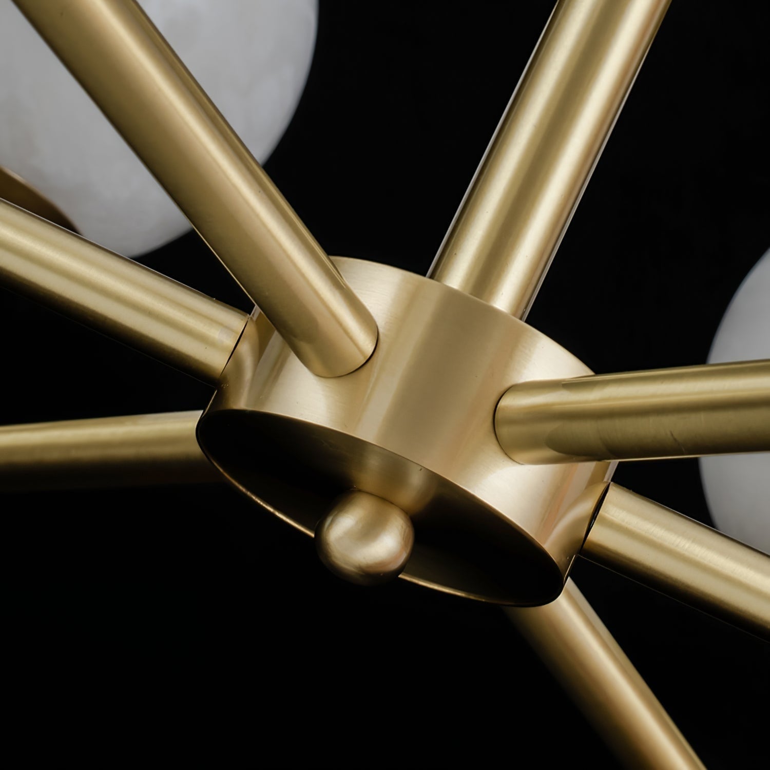 Erich Alabaster Elegance Globe Chandeliers - Image 13