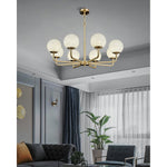 Erich Alabaster Elegance Globe Chandeliers - Image 17
