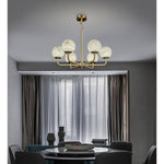 Erich Alabaster Elegance Globe Chandeliers - Image 2