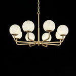 Erich Alabaster Elegance Globe Chandeliers - Image 20