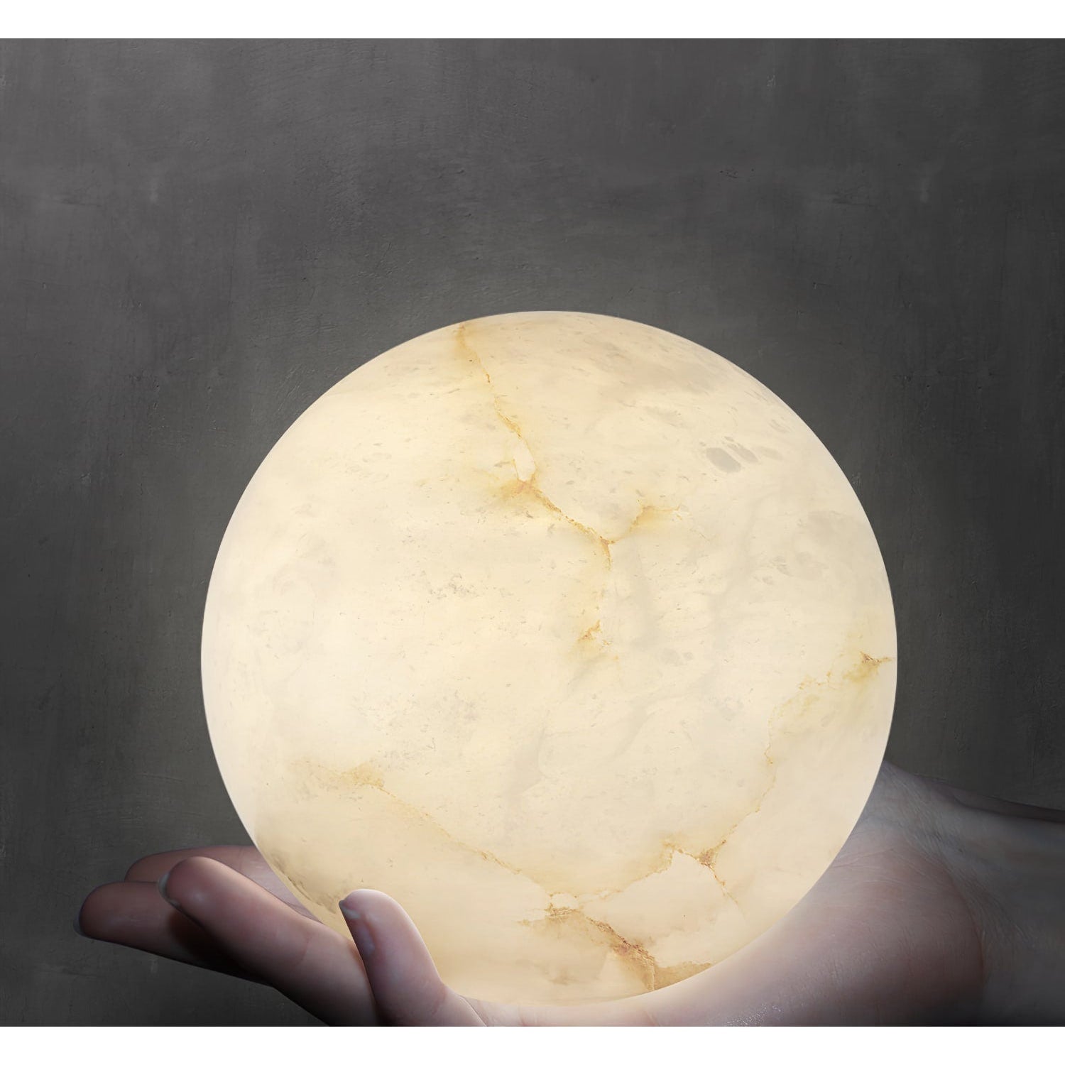 Erich Alabaster Elegance Globe Chandeliers - Image 3