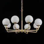 Erich Alabaster Elegance Globe Chandeliers - Image 5