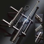 Expandable Baton With Spring-Loaded Telescopic Design And Glass Breaker For Hiking And Personal Safety - Image 4
