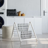 Extendable Clothes Airer For Bathtub Foldable Freestanding Laundry Drying Rack With Sturdy Aluminum Frame - Image 1