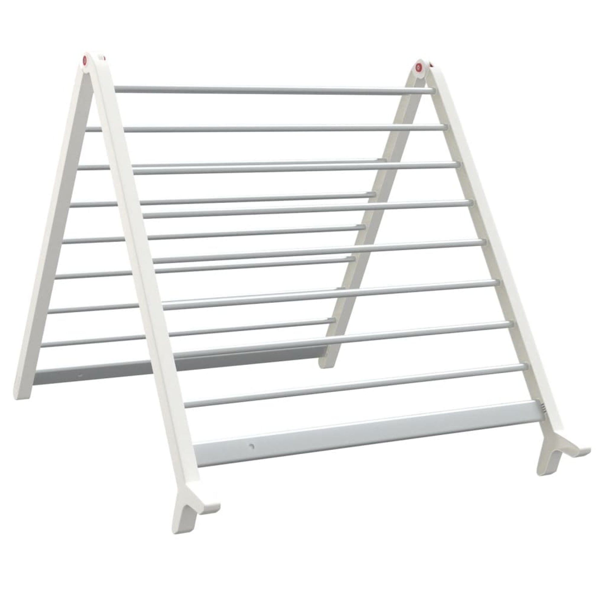 Extendable Clothes Airer For Bathtub Foldable Freestanding Laundry Drying Rack With Sturdy Aluminum Frame - Image 6
