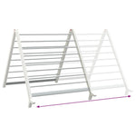 Extendable Clothes Airer For Bathtub Foldable Freestanding Laundry Drying Rack With Sturdy Aluminum Frame - Image 4