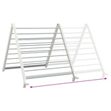 Extendable Clothes Airer For Bathtub Foldable Freestanding Laundry Drying Rack With Sturdy Aluminum Frame - Image 4