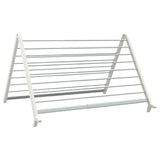 Extendable Clothes Airer For Bathtub Foldable Freestanding Laundry Drying Rack With Sturdy Aluminum Frame - Image 8