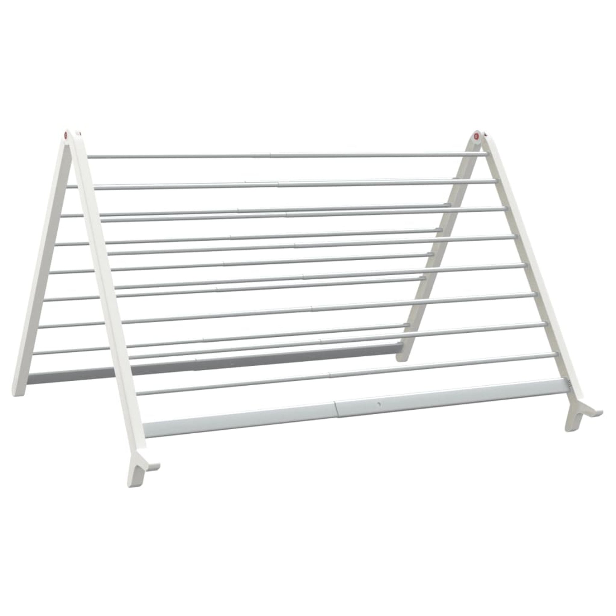 Extendable Clothes Airer For Bathtub Foldable Freestanding Laundry Drying Rack With Sturdy Aluminum Frame - Image 8