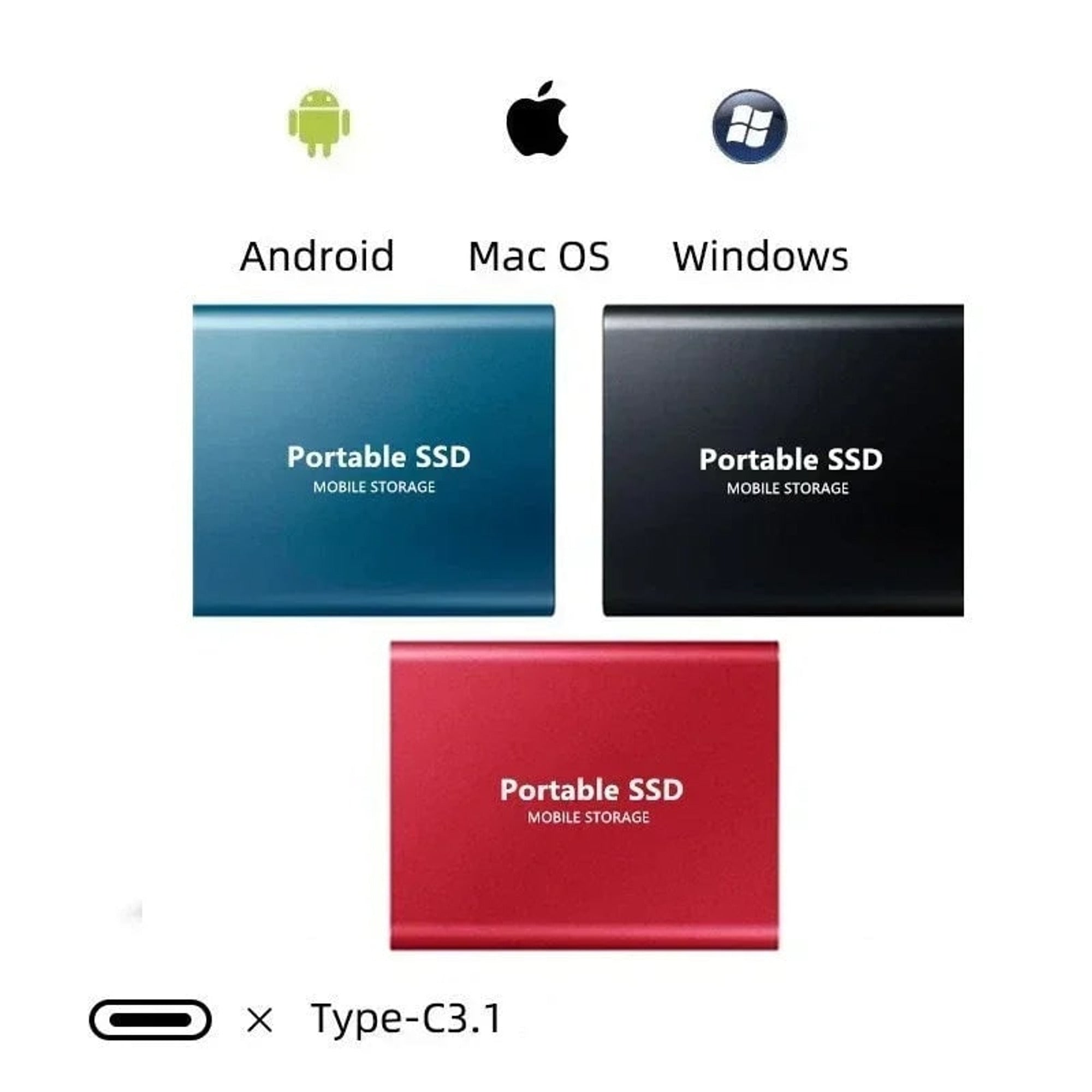 External SSD 128 Tb Compact And Portable Drive - Image 3