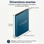 External SSD Drive Ultra-Fast Portable Storage USB 3.1 Plug-And-Play - Image 9