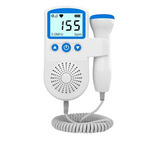 Fetal Doppler Monitor For Home Use With Backlit LCD Display Built-In Speaker And High-Sensitivity 3 MHz Handheld Probe - Image 3
