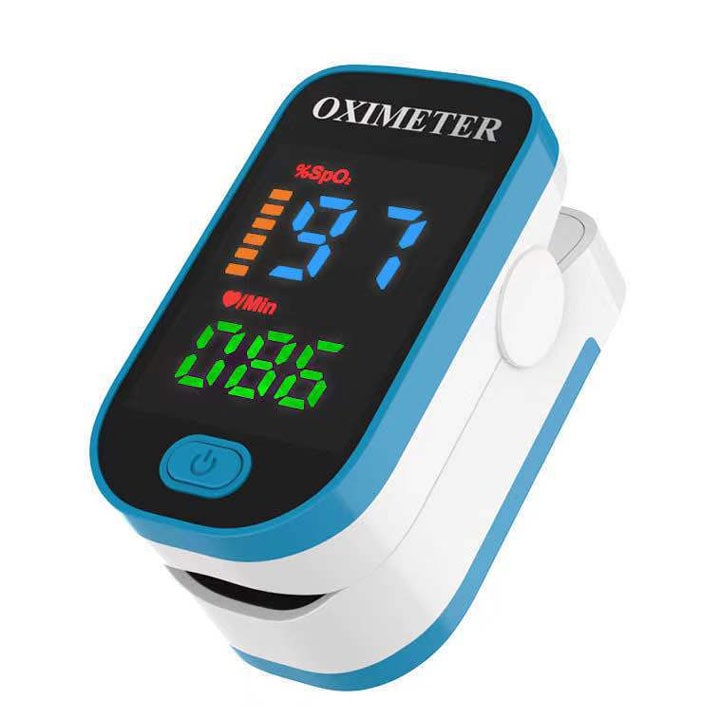 Fingertip Pulse Oximeter Portable Wellness Monitor For Quick Insight Into Oxygen Levels & Heart Activity With Fast Readings And Large Display - Image 4