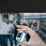 Fingertip Pulse Oximeter Portable Wellness Monitor For Quick Insight Into Oxygen Levels & Heart Activity With Fast Readings And Large Display - Image 11