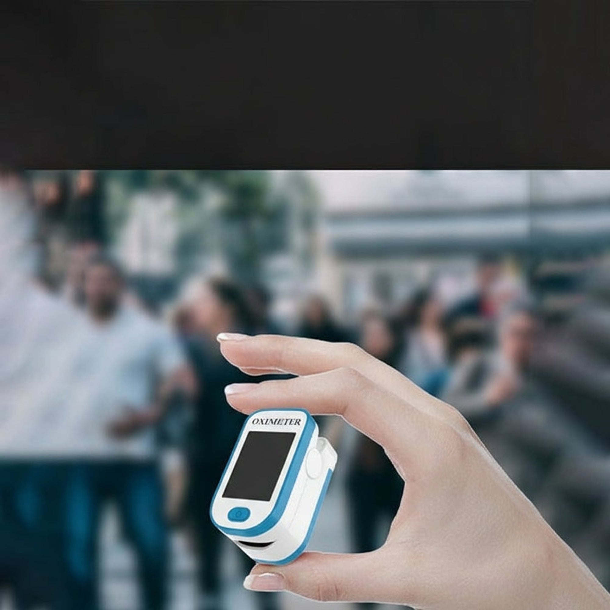 Fingertip Pulse Oximeter Portable Wellness Monitor For Quick Insight Into Oxygen Levels & Heart Activity With Fast Readings And Large Display - Image 11