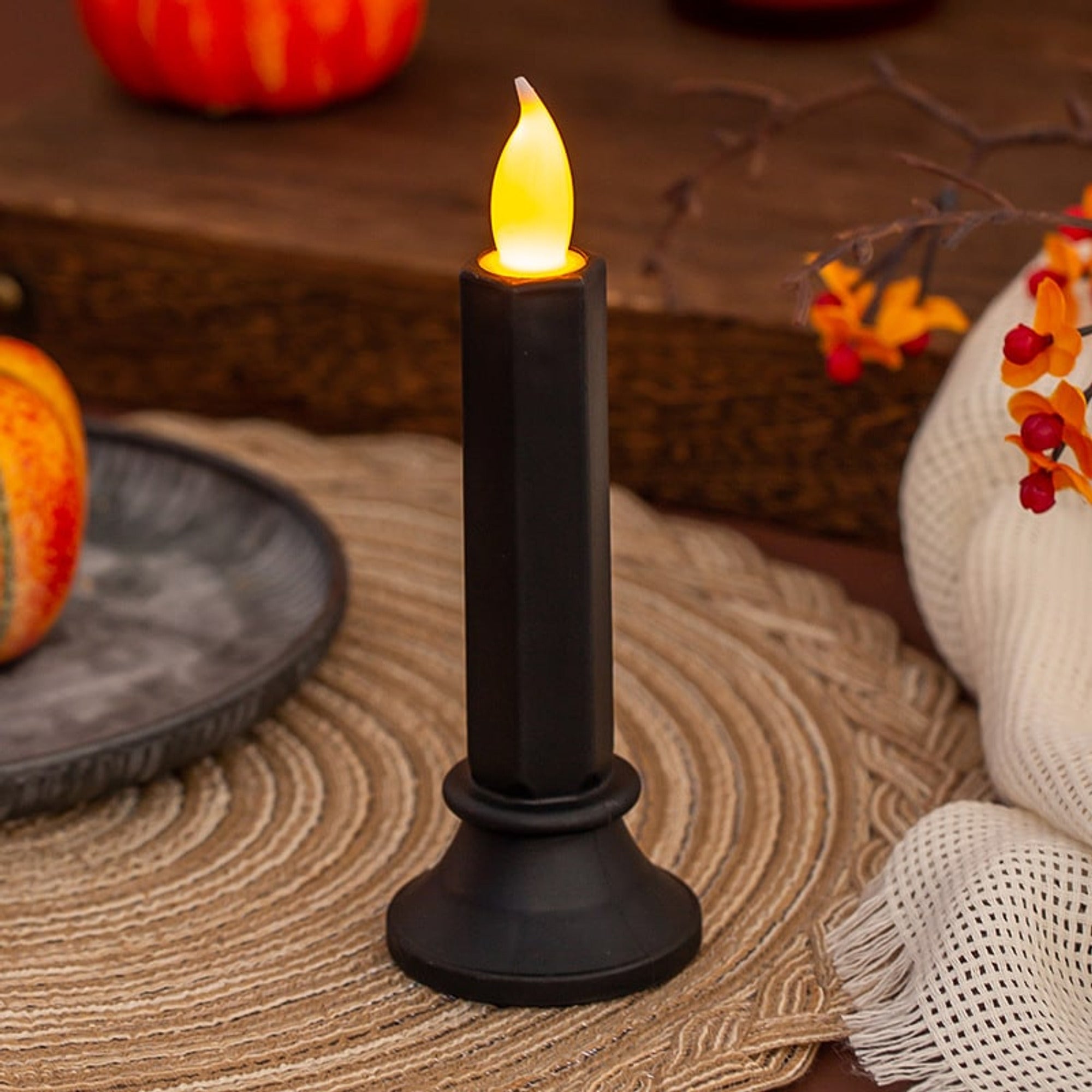 Flameless Electronic Candle Halloween Table Decorations With LED Light - Image 9