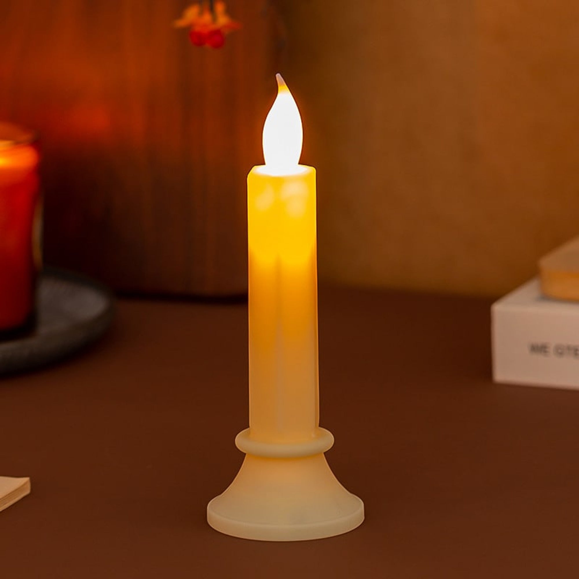 Flameless Electronic Candle Halloween Table Decorations With LED Light - Image 13