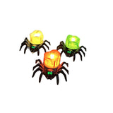 Flameless LED Battery Operated Halloween Candlelight With Spider Decoration - Image 3