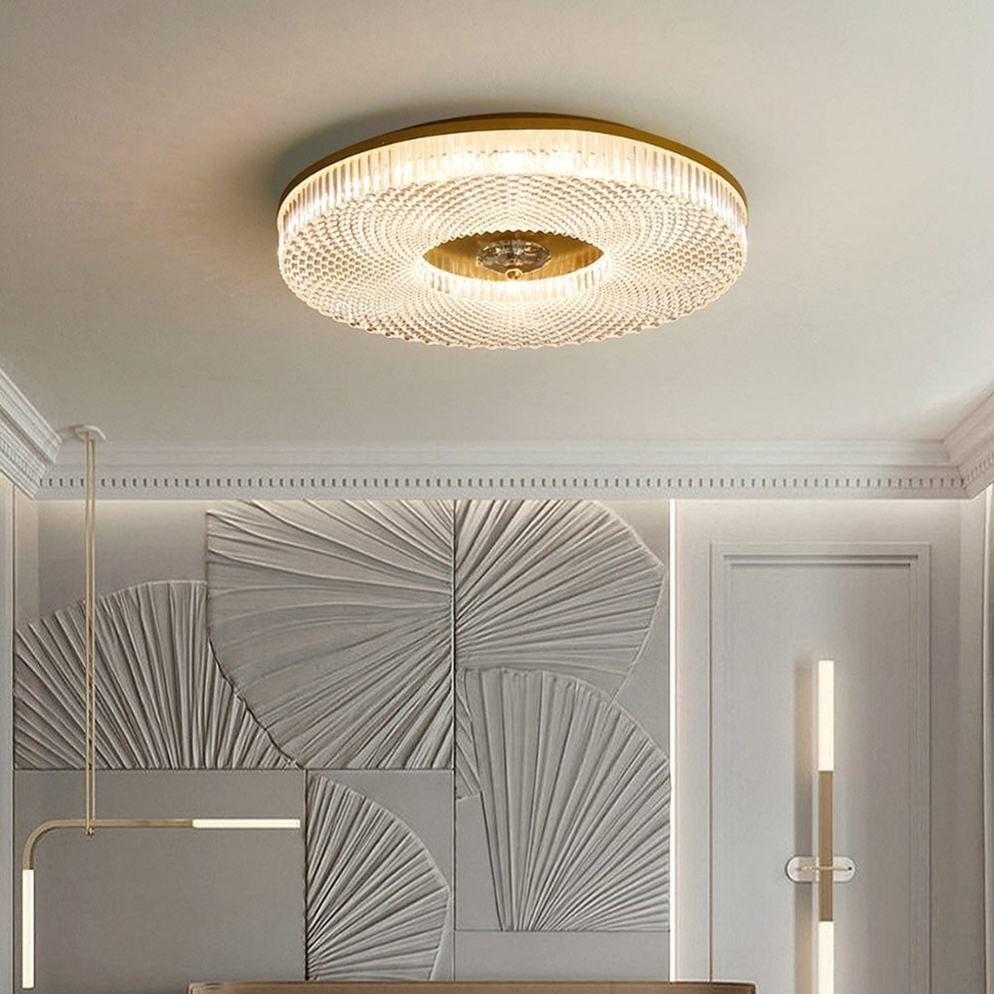 Flat LED Ceiling Light With Flush Mount And Acrylic Diffuser - Image 1