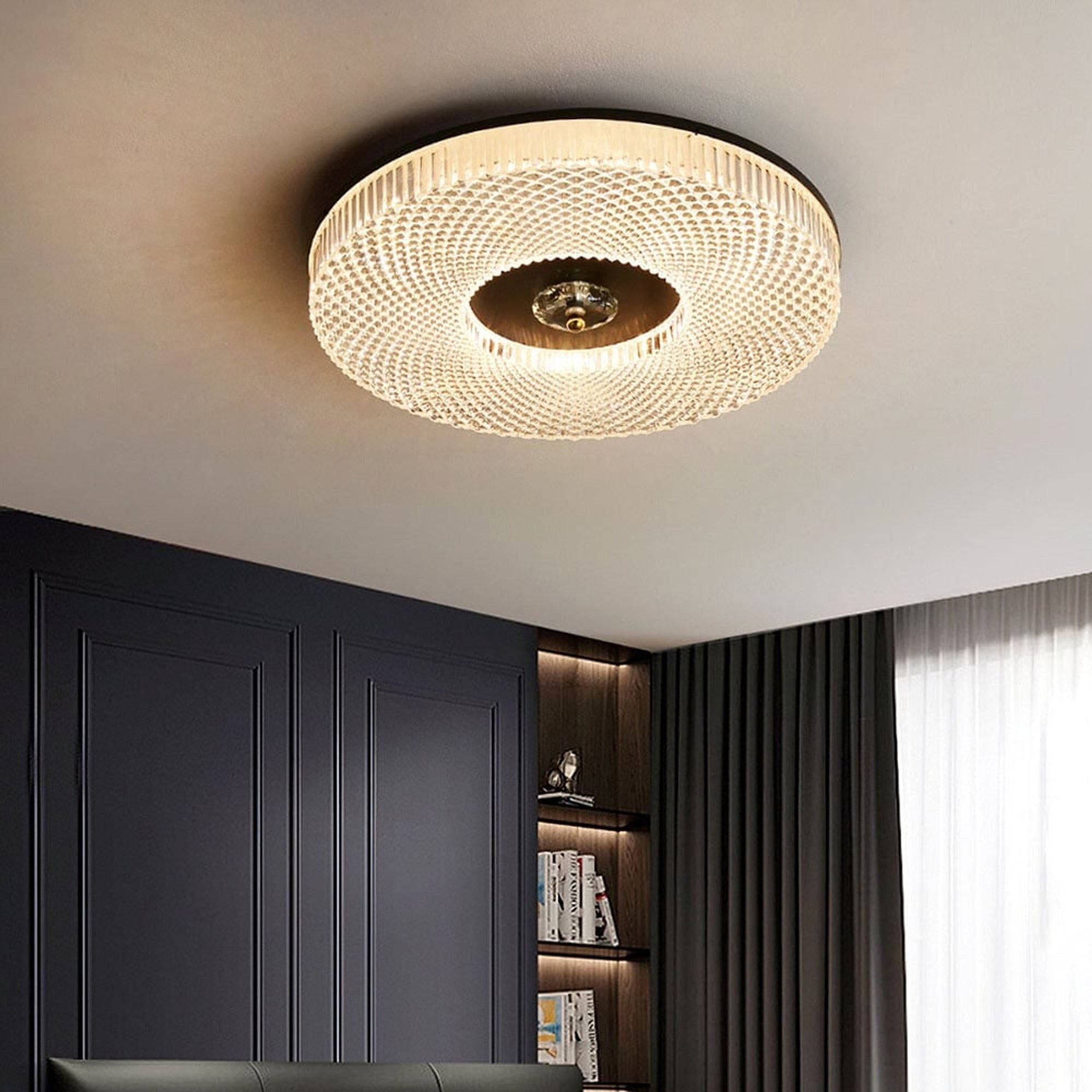Flat LED Ceiling Light With Flush Mount And Acrylic Diffuser - Image 3