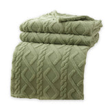 Fleece Blanket With Modern Geometric Pattern For Cosy Comfort - Image 6