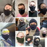 Fleece Face Mask For Winter Outdoor Activities - Image 3