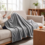Fleece Throw Blanket Plush Cozy Reversible - Image 9