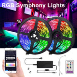 Flexible Rgb Cabinet Strip Lights With Remote Control - Image 1