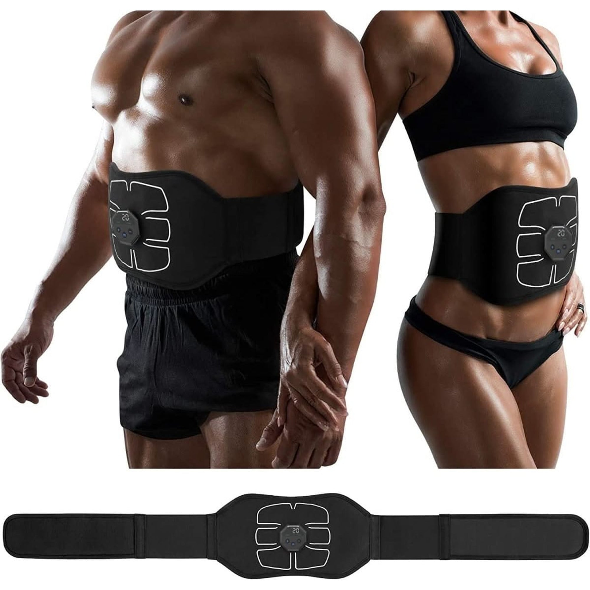Flextone Sculpt Ems Ab Trainer For Effective Core Strengthening At Home - Image 3