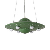 Flying Saucer LED Chandelier With Metal Body - Image 13