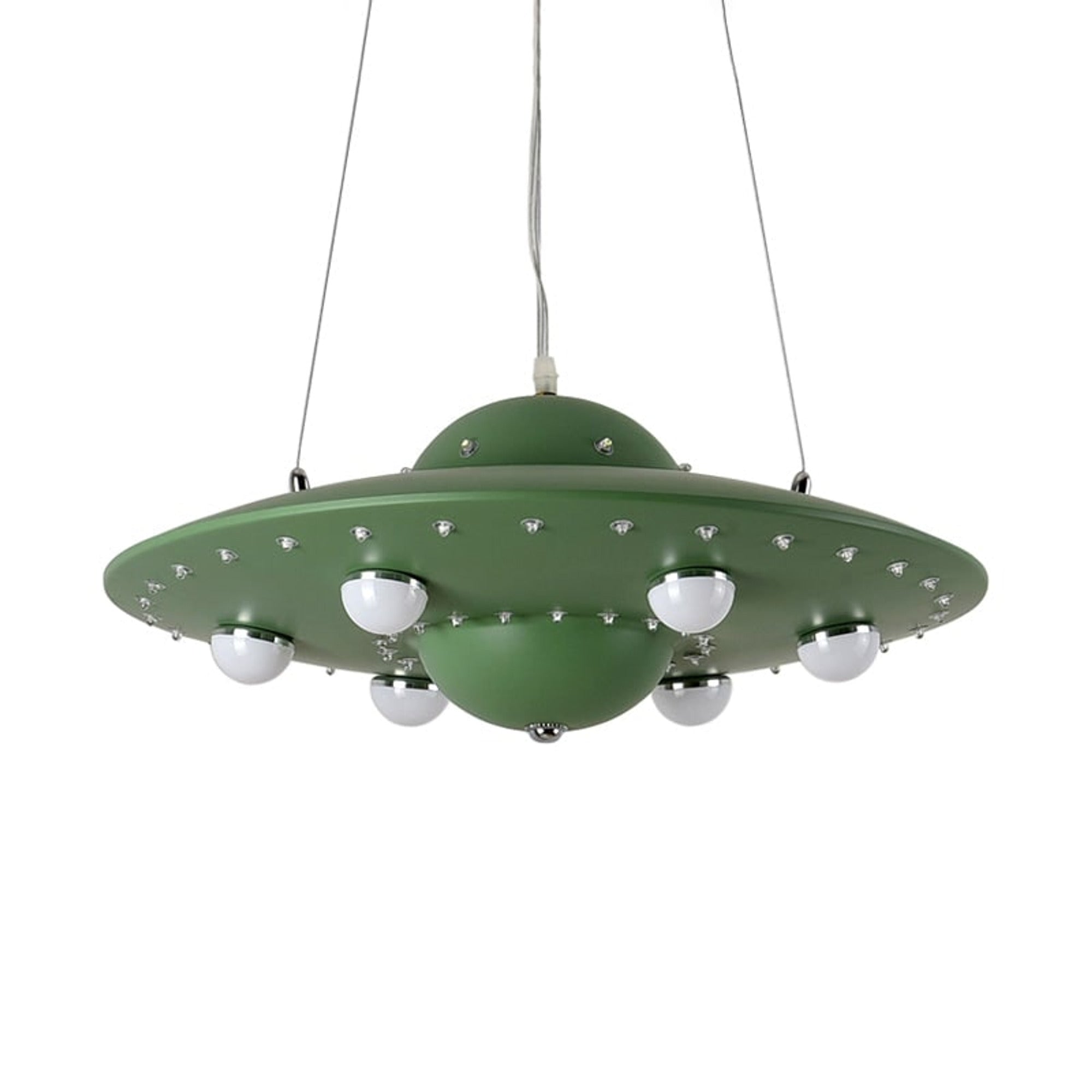 Flying Saucer LED Chandelier With Metal Body - Image 13