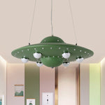Flying Saucer LED Chandelier With Metal Body - Image 4
